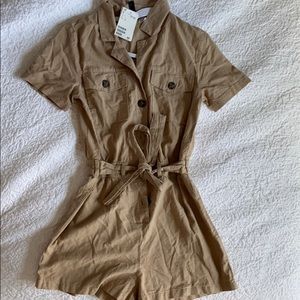Tan Romper